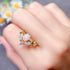 S925 pure silver natural opal ring - MOWTE