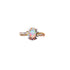 S925 pure silver natural opal ring - MOWTE