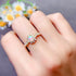 S925 pure silver natural opal ring - MOWTE