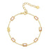 Light Luxury Pink Shell Opal 925 Silver Bracelet - MOWTE