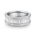 Small Pavé Stackable Ring S925 Sterling Silver Women’s Zirconia Combination Thin Matching Ring Index or Pinky Finger Ring - MOWTE