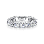 Small Pavé Stackable Ring S925 Sterling Silver Women’s Zirconia Combination Thin Matching Ring Index or Pinky Finger Ring - MOWTE