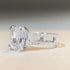 Luxury S925 Sterling Silver Zirconia Ring for Women - Double Row Pavé Icy Cut Band - MOWTE