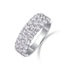 Ultra-Sparkle S925 Sterling Silver Illusion Moissanite Ring for Women - MOWTE