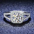 1 Ct Moissanite S925 Sterling Silver Ring for Women Engagement & Wedding Proposal Ring - MOWTE