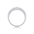 925 Sterling Silver Stackable Moissanite Ring – Light Luxury Style