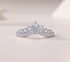 925 Sterling Silver Stackable Moissanite Ring – Light Luxury Style