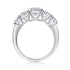 S925 silver 1ct moissanite ring fashion high-end ring