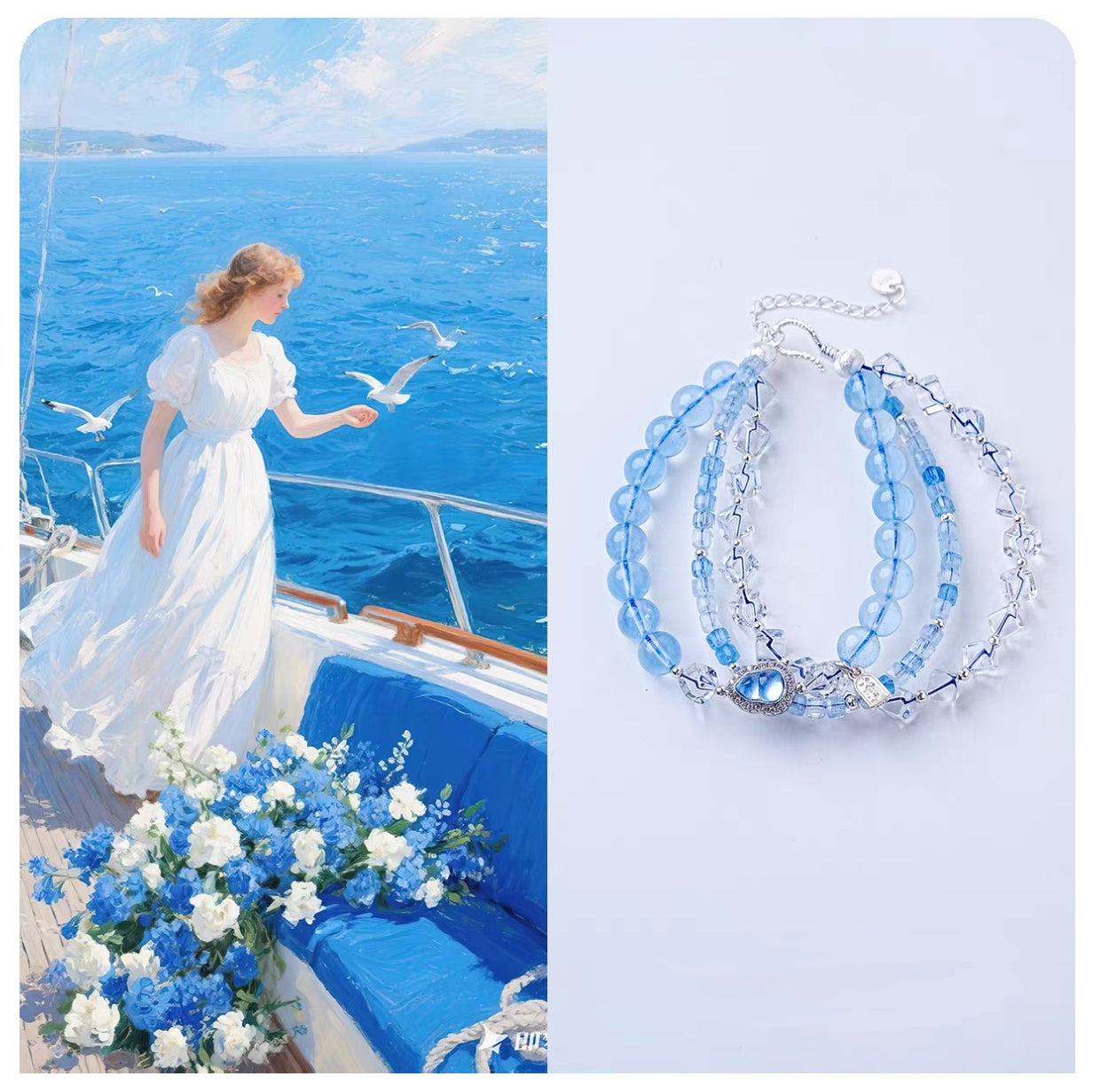 Dual Stone Energy Contrast Flatlay