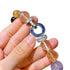 Multicolor Crystal Set 12-16mm Extra-Large Natural Amethyst/Lemon Citrine/Clear Quartz/Rose Quartz Beads