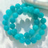 Madailan 12-13mm Natural Large-Grain Amazonite Beaded Bracelet