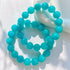 Madailan 12-13mm Natural Large-Grain Amazonite Beaded Bracelet