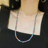 4mm Vintage Premium Rainbow Quartzite Happy Hues Necklace