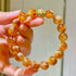10mm Caramel Honey Cream Citrine Designer Bracelet