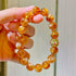 10mm Caramel Honey Cream Citrine Designer Bracelet