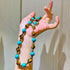 10mm Designer Turquoise-Colored Quartzite & Natural Tiger's Eye Jewelry Set
