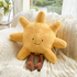 Cream style creative sun and moon plush pillows