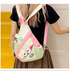 Weird shoulder bag, cute female, contrasting color, single shoulder crossbody bag dopamine chest bag