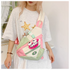 Weird shoulder bag, cute female, contrasting color, single shoulder crossbody bag dopamine chest bag