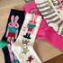 Autumn and Winter Dopamine Socks Children's Ins Cute Cartoon Girl Middle Socks Design Sense Long Socks
