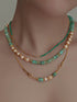Original Green Shell Freshwater Pearl Necklace Women's Clavicle Chain Sweater Chain - MOWTE