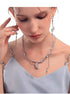 Romantic Utopia Series Moon Tassel Necklace - MOWTE