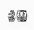 Temperament Couple 925 Sterling Silver Earrings Personalized Crow Style Silver Hip-Hop Street Ear Ring - MOWTE