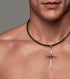 Silver Cross Necklace - MOWTE