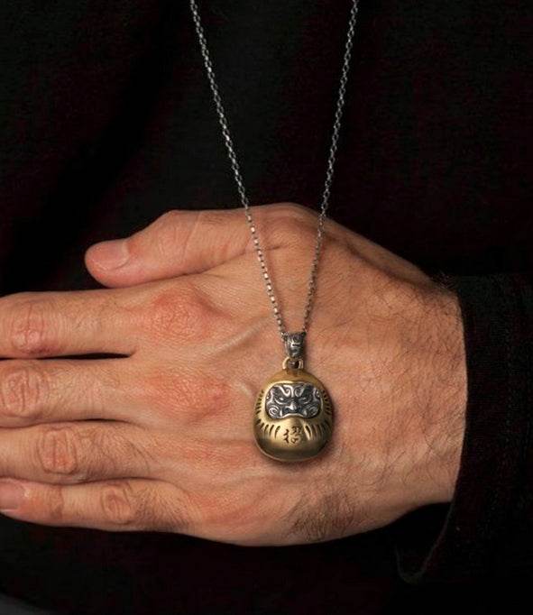 Daruma egg pendant - MOWTE