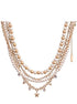 Star Baroque Multi layer Pearl Necklace for Women's Fashion Clavicle Chain - MOWTE