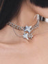 Stars necklace women's multi-layer fashion pendant - MOWTE