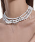 Pearl Layered Choker - MOWTE