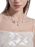 Multi layered Starry Sky Pearl Necklace Beaded Clavicle Chain Neck Chain - MOWTE