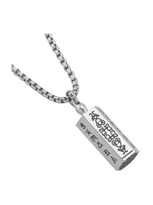 Neutral sterling silver necklace new popular long hip-hop hoodie sweater chain fashion necklace - MOWTE