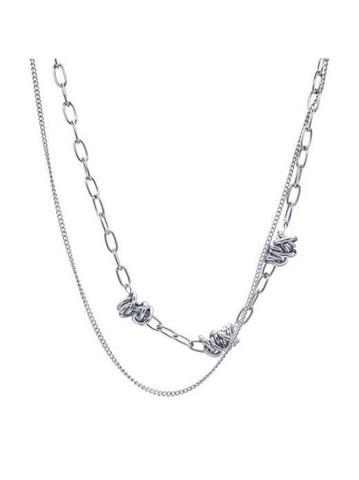 Double layered knotting - MOWTE