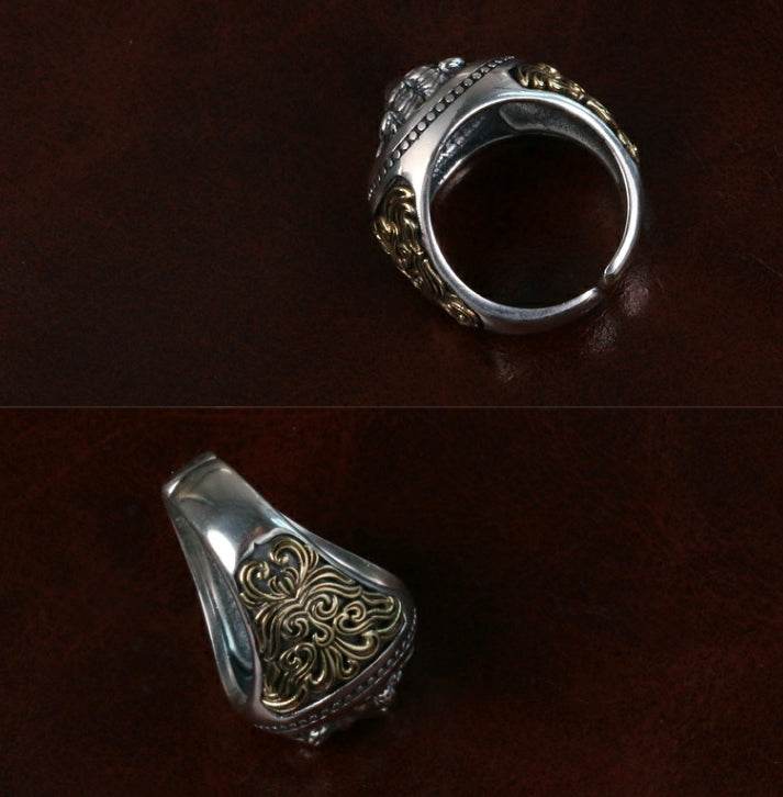 Lion King silver ring - MOWTE
