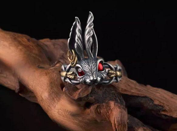 Rabbit Silver Ring - MOWTE