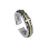 Brass Cross Silver Ring - MOWTE