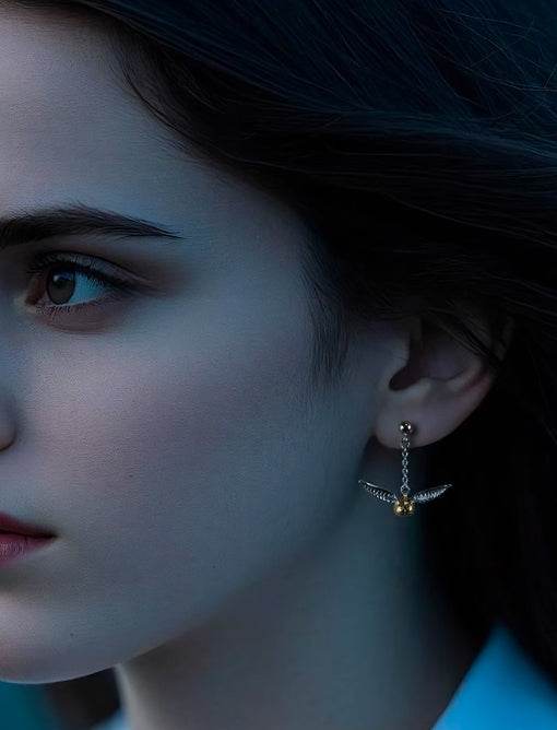 Sterling Silver Earrings Couple Personalized Accessories - MOWTE