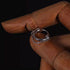 Sterling silver earrings handsome hip-hop street silver earrings - MOWTE