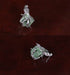 Sterling Silver Stud Earrings Temperament Bird Gemstones for Handsome Couples - MOWTE