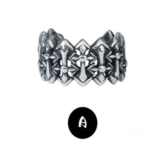 Pure silver ear clip without pierced ear bone clip retro silver for men and women earrings cuff - MOWTE