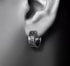 Sterling silver earrings for men and women domineering retro ear ring - MOWTE