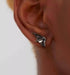 Sterling silver earrings for couples angel devil lover gift handsome studs - MOWTE