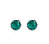 s925 silver retro color earrings simple earrings for men and women - MOWTE