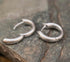 Versatile design of sterling silver earrings - MOWTE