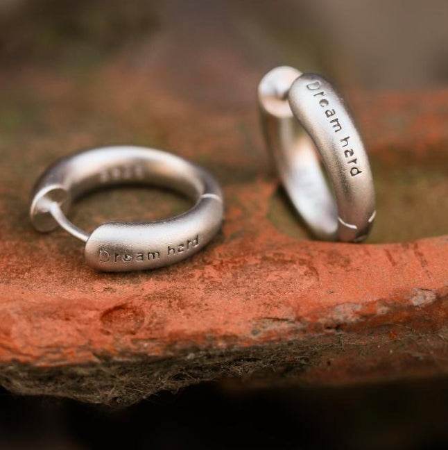 Versatile design of sterling silver earrings - MOWTE