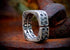 s925 sterling silver tail ring for men and women small square opening adjustable ring - MOWTE
