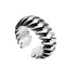 S925 sterling silver lightning ring men's hip-hop personality trendy silver ring women's open ring high-end sense - MOWTE