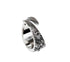 S925 Meteor Crater Ring Sterling Silver Trendy Hip-Hop Fashion Ring Men's Adjustable Opening - MOWTE
